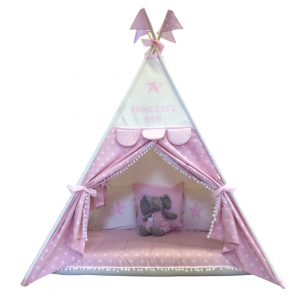 Pink Star Deluxe Teepee