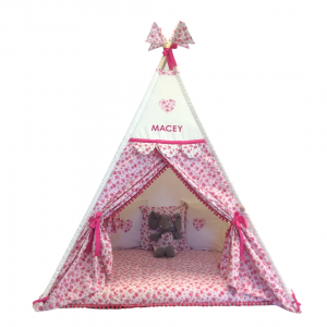 Pink Charlotte Rose Deluxe Teepee