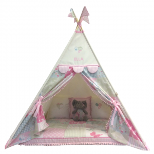 Large Patchwork Deluxe Teepee